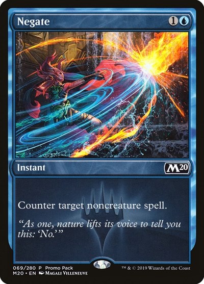 Negate (Promo Pack: Core Set 2020) Light Play Foil