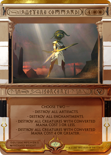 Austere Command (Amonkhet Invocations) Light Play Foil