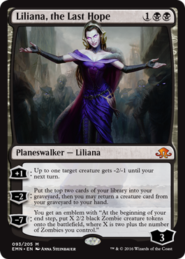 Liliana, the Last Hope (Eldritch Moon) Near Mint