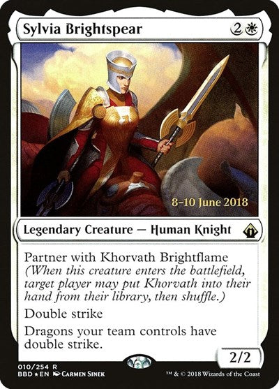 Sylvia Brightspear (Promos: Launch Party and Release Event) Near Mint Foil