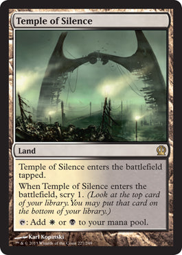 Temple of Silence (Theros) Near Mint Foil