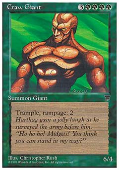 Craw Giant (Chronicles) Heavy Play