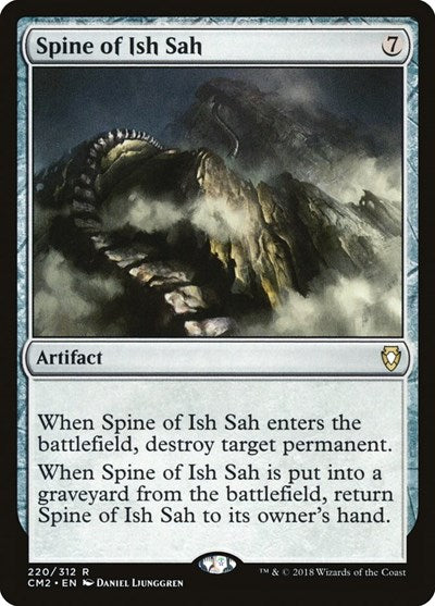 Spine of Ish Sah (Commander Anthology Volume II) Light Play
