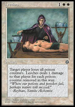 Leeches (Homelands) Near Mint