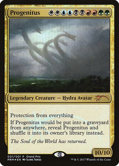 Progenitus (Promos: Grand Prix) Light Play Foil