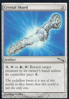 Crystal Shard (Mirrodin) Medium Play Foil