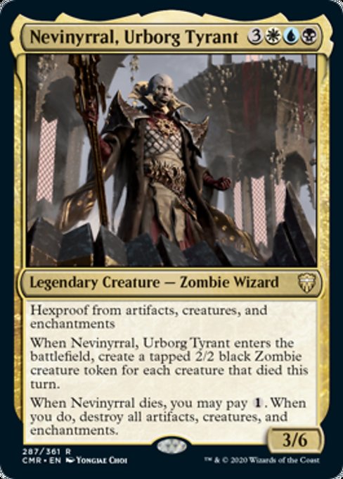 Nevinyrral, Urborg Tyrant (Commander Legends) Near Mint Foil
