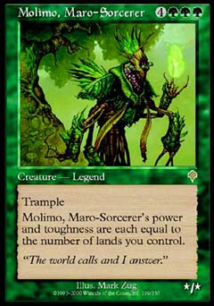 Molimo, Maro-Sorcerer (Invasion) Medium Play