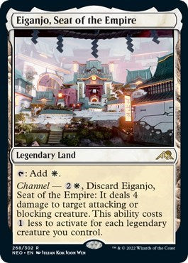 Eiganjo, Seat of the Empire (Kamigawa: Neon Dynasty) Near Mint Foil