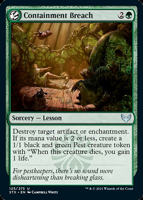 Containment Breach (Strixhaven) Near Mint Foil