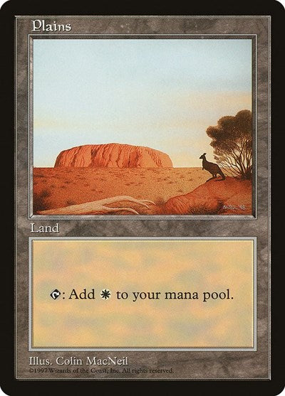 Plains - Blue Pack (MacNeil) (Promos: APAC Lands) Near Mint