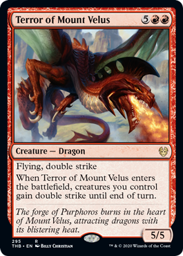 Terror of Mount Velus (Theros Beyond Death) Near Mint