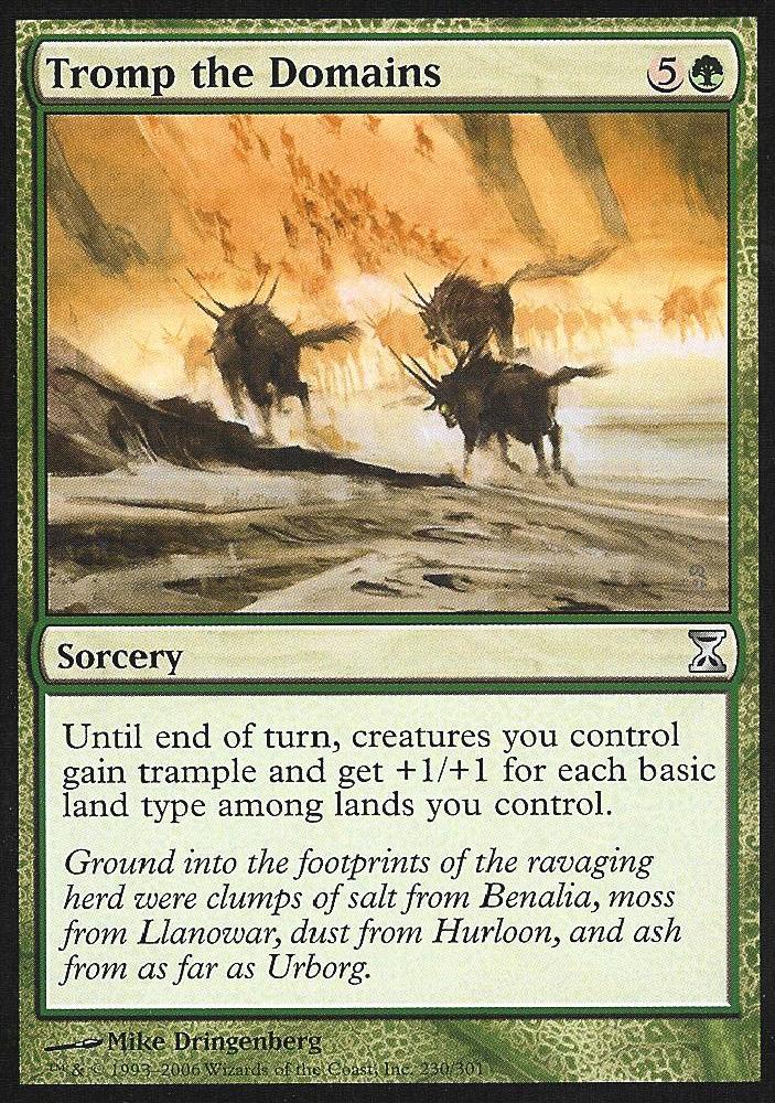 Tromp the Domains (Time Spiral) Medium Play