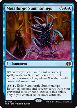 Metallurgic Summonings (Kaladesh) Medium Play
