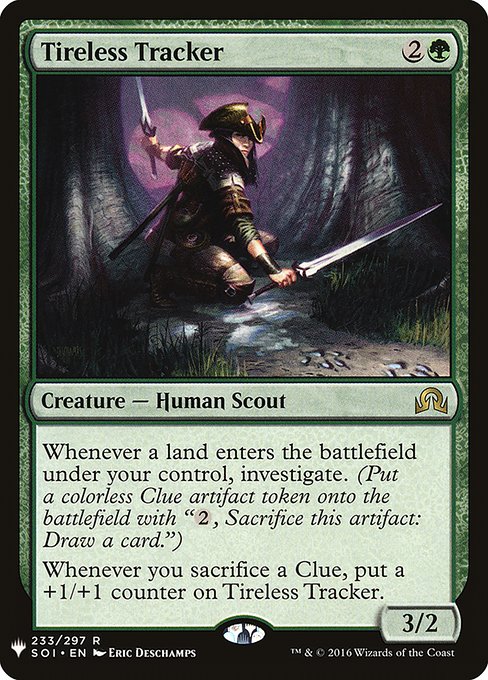 Tireless Tracker (Mystery Booster) Light Play