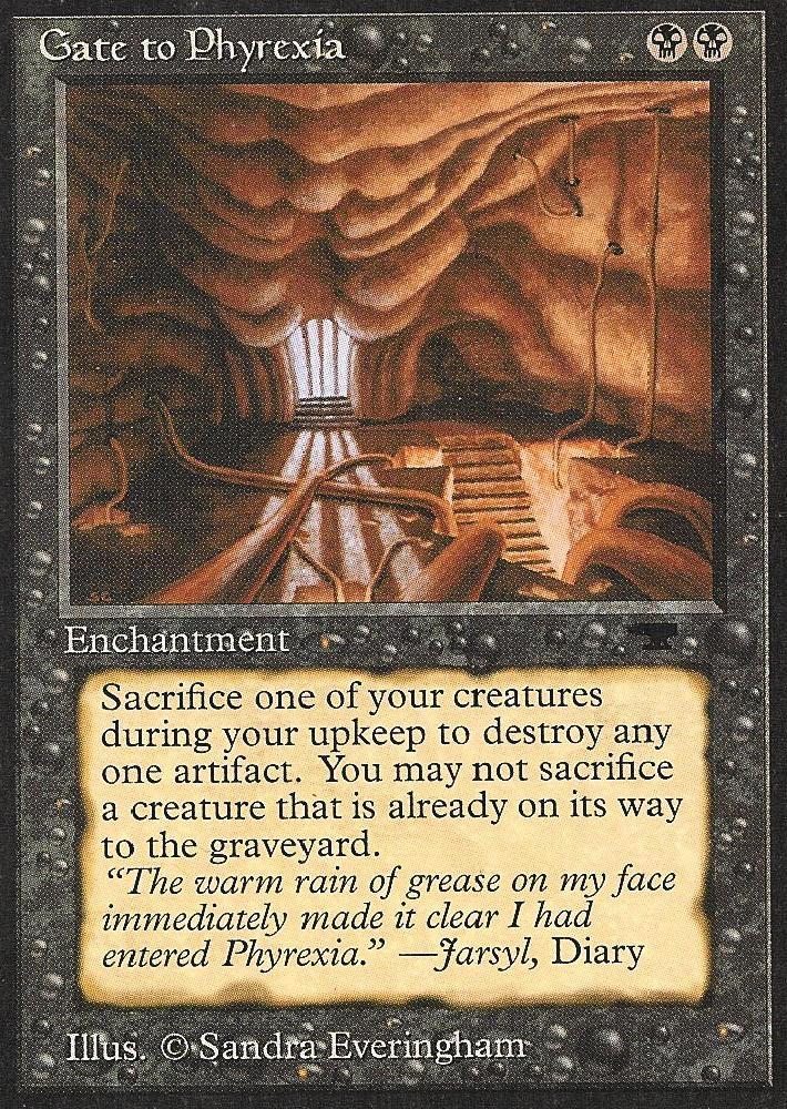 Gate to Phyrexia (Antiquities) Medium Play