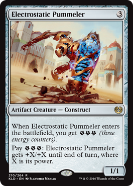 Electrostatic Pummeler (Kaladesh) Light Play