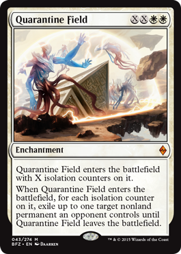 Quarantine Field (Battle for Zendikar) Near Mint