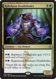 Rakshasa Deathdealer (Khans of Tarkir) Medium Play