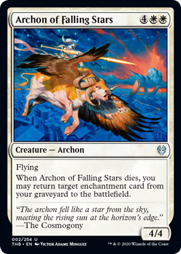 Archon of Falling Stars (Theros Beyond Death) Near Mint