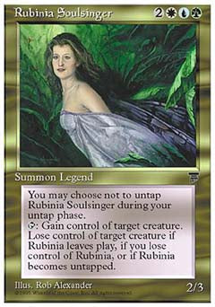 Rubinia Soulsinger (Chronicles) Heavy Play