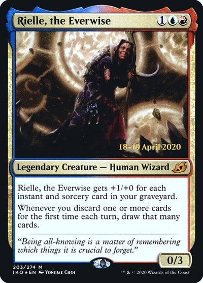 Rielle, the Everwise (Promos: Prerelease Cards) Near Mint Foil