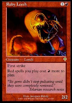Ruby Leech (Invasion) Near Mint