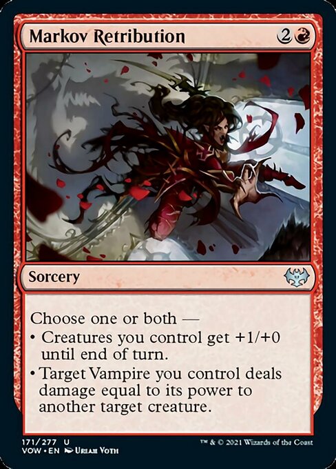 Markov Retribution (Innistrad: Crimson Vow) Near Mint