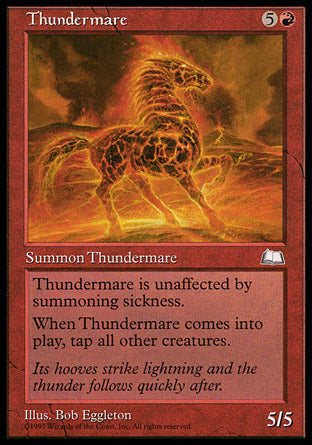 Thundermare (Weatherlight) Heavy Play