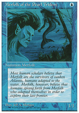 Merfolk of the Pearl Trident (4th Edition) Near Mint