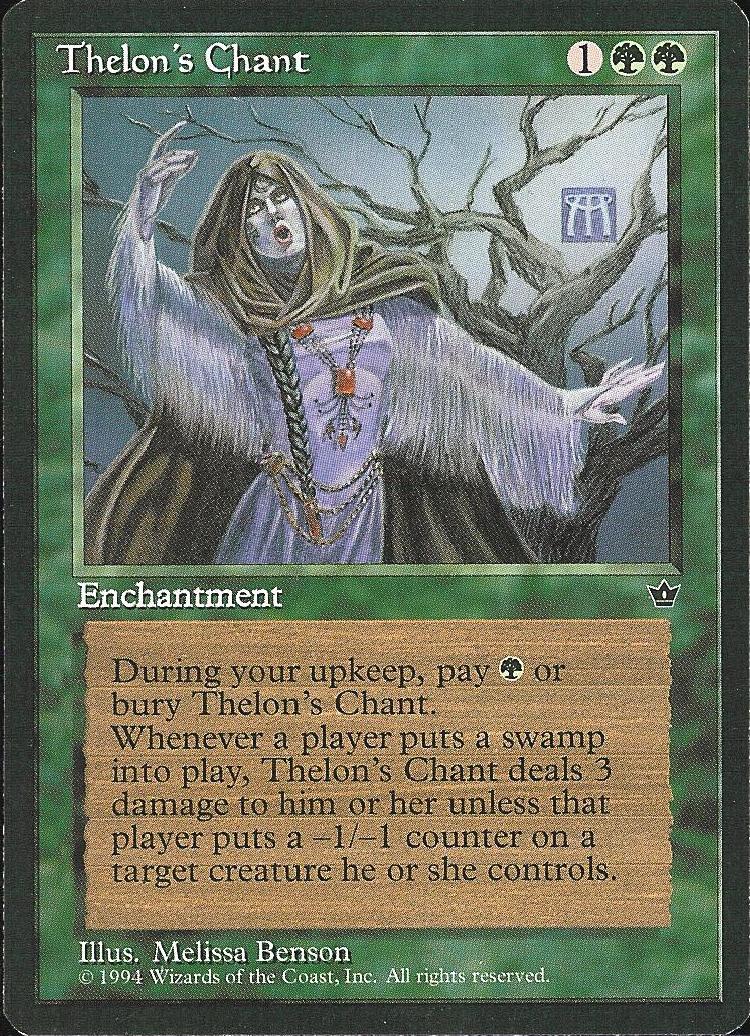 Thelon's Chant (Fallen Empires) Medium Play