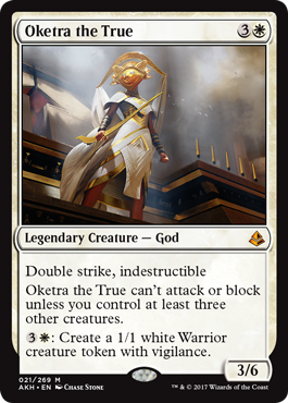 Oketra the True (Amonkhet) Medium Play
