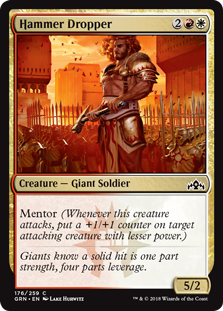 Hammer Dropper (Guilds of Ravnica) Medium Play