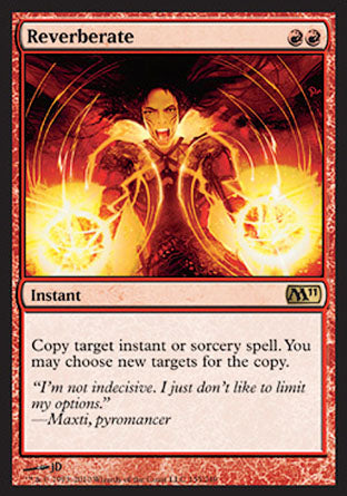 Reverberate (Magic 2011 Core Set) Near Mint Foil