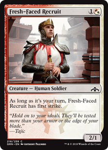 Fresh-Faced Recruit (Guilds of Ravnica) Near Mint