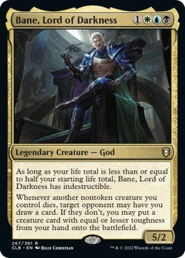 Bane, Lord of Darkness (Commander Legends: Battle for Baldur's Gate) Near Mint Foil