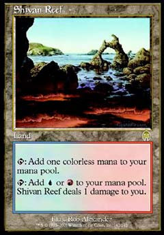 Shivan Reef (Apocalypse) Light Play