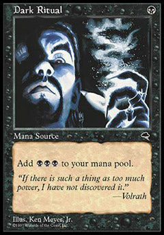 Dark Ritual (Tempest) Medium Play