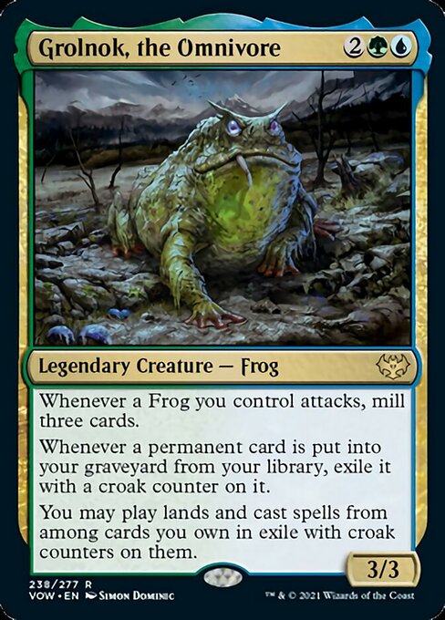 Grolnok, the Omnivore (Innistrad: Crimson Vow) Near Mint Foil