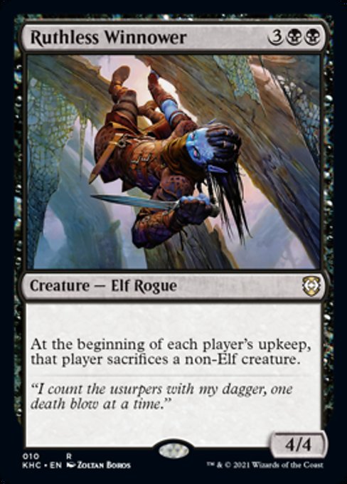 Ruthless Winnower (Commander 2021 Kaldheim) Medium Play