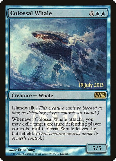 Colossal Whale (Promos: Launch Party and Release Event) Light Play Foil