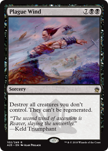 Plague Wind (Masters 25) Near Mint Foil