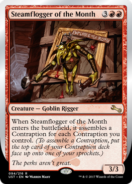 Steamflogger of the Month (Unstable) Near Mint