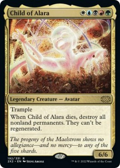 Child of Alara (Double Masters 2022) Light Play