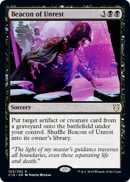 Beacon of Unrest (Commander 2019) Near Mint