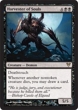 Harvester of Souls (Avacyn Restored) Medium Play