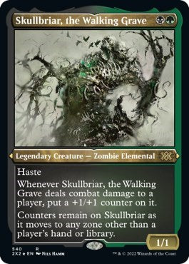 Skullbriar, the Walking Grave (Foil Etched) (Double Masters 2022) Near Mint Foil