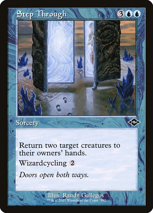 Step Through (Retro Frame) (Foil Etched) (Modern Horizons 2) Near Mint Foil