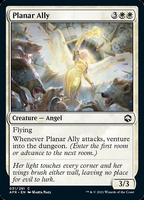 Planar Ally (Adventures in the Forgotten Realms) Light Play