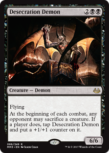 Desecration Demon (Modern Masters 2017) Near Mint